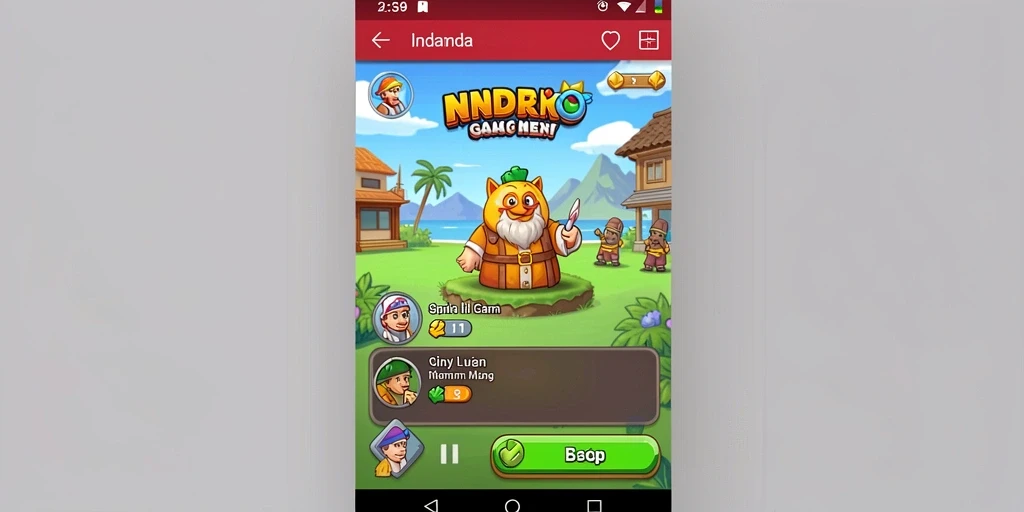 Tampilan antarmuka yang menarik dan user-friendly.