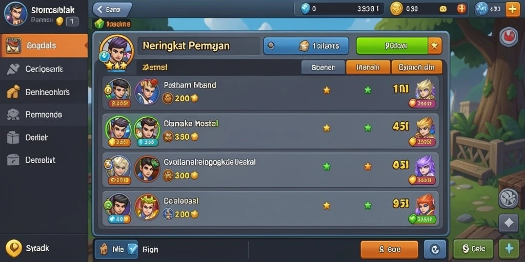 Tampilan antarmuka pengguna yang menarik dan mudah dinavigasi.