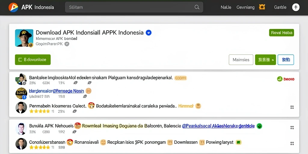 Antarmuka aplikasi yang ramah pengguna.