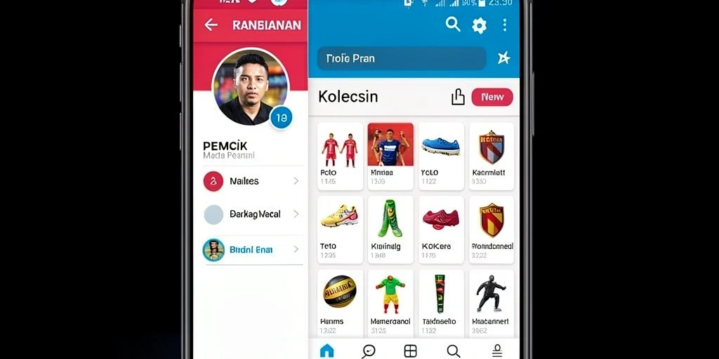 Tampilan antarmuka yang mudah digunakan dan menarik.
