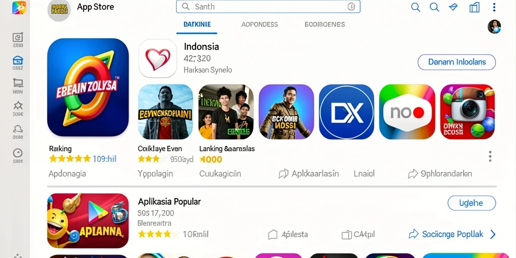 Tampilan antarmuka aplikasi yang menarik.
