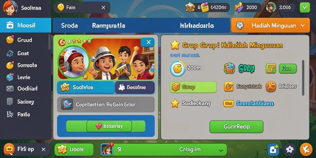 Tampilan antarmuka yang menarik dan mudah digunakan.