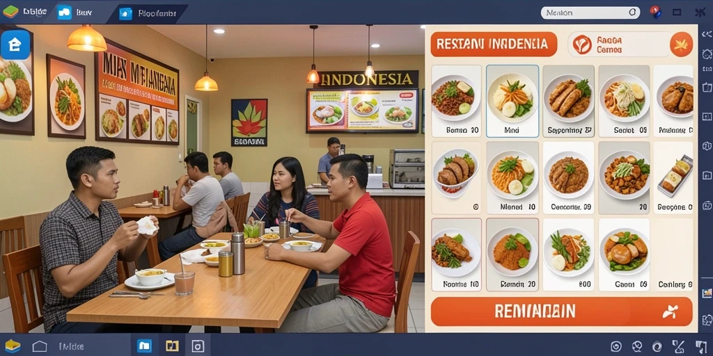 Tampilan antarmuka yang intuitif dan menarik.