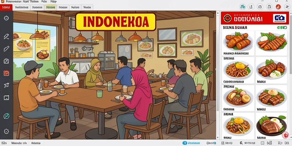 Tampilan antarmuka yang menarik dan mudah digunakan.