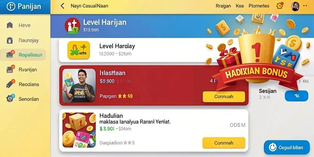 Tampilan antarmuka K3K3 yang menarik.