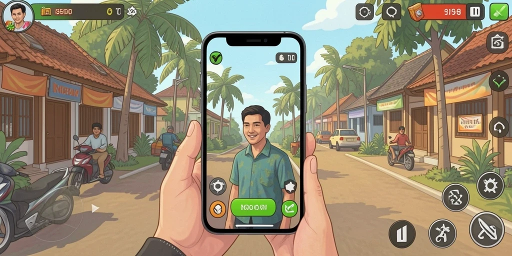 Antarmuka pengguna yang intuitif dan menarik.