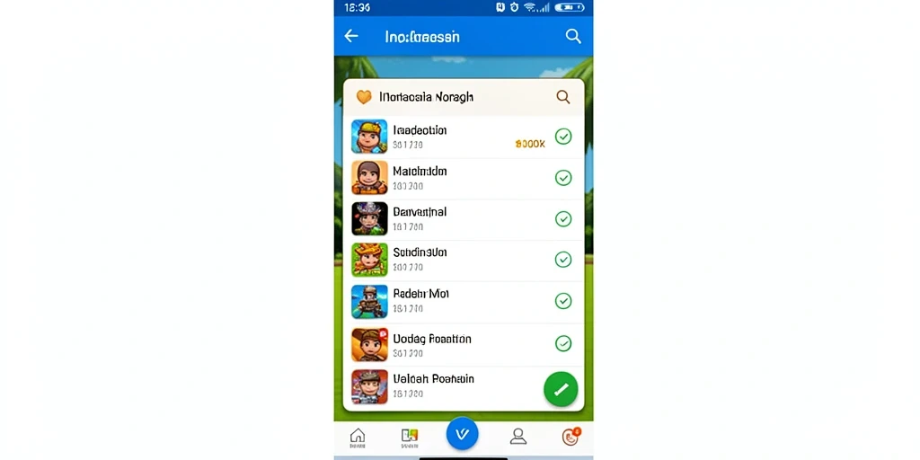 Tampilan antarmuka yang intuitif dan menarik.