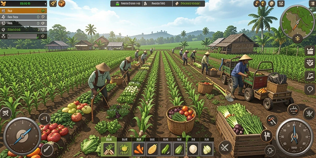 Tampilan antarmuka aplikasi yang menarik dan user-friendly.