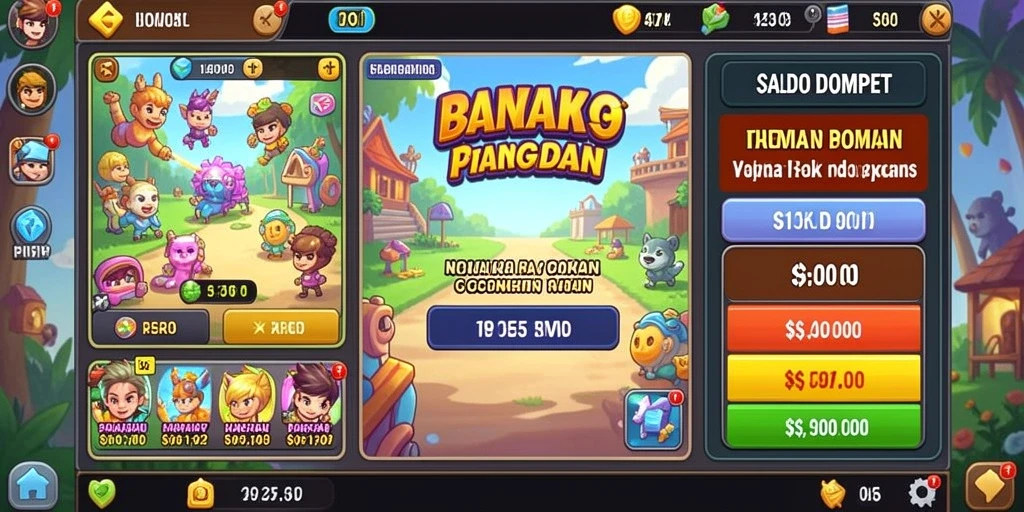 Tampilan antarmuka yang menarik dan user-friendly.