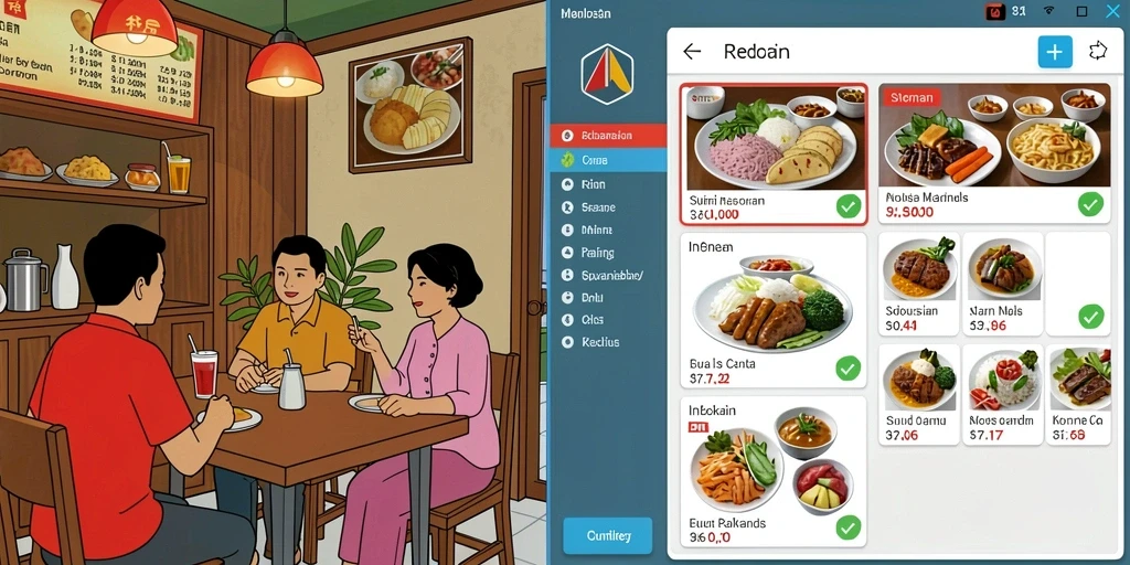 Tampilan antarmuka yang intuitif dan mudah dipahami.