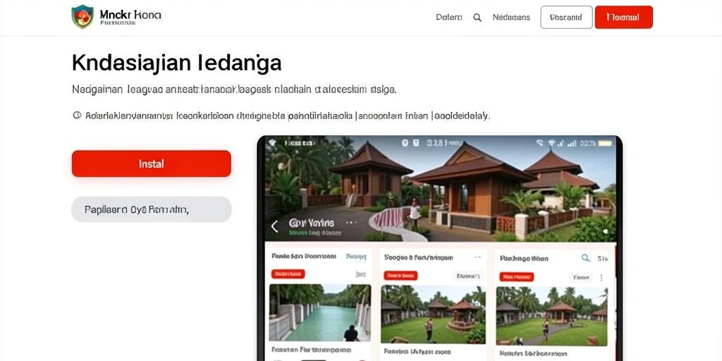 Tampilan antarmuka yang intuitif dan menarik.