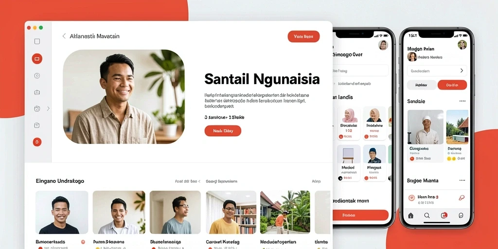 Tampilan antarmuka pengguna yang menarik dan ramah.