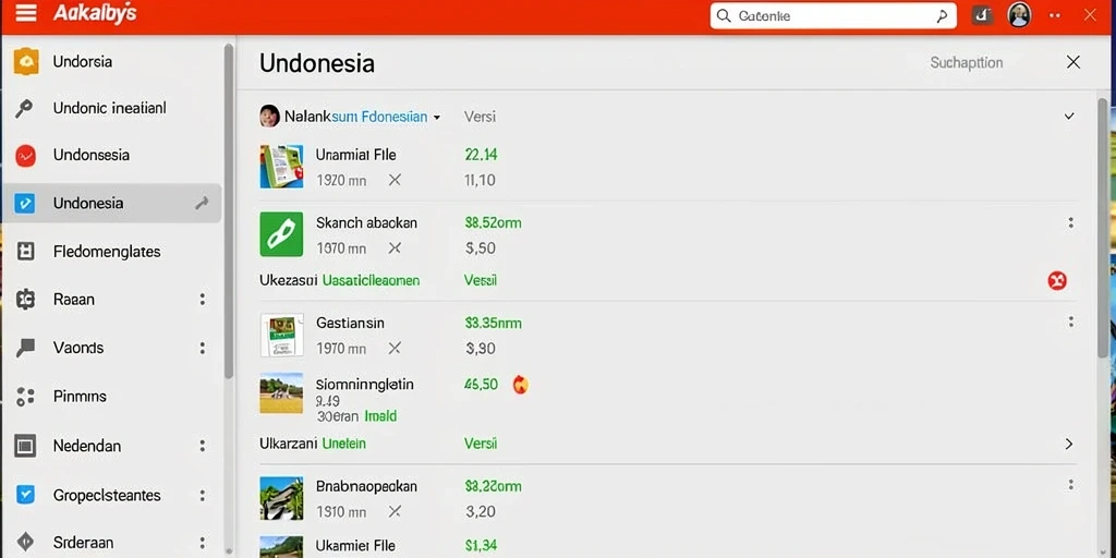 Tampilan antarmuka yang modern dan intuitif.