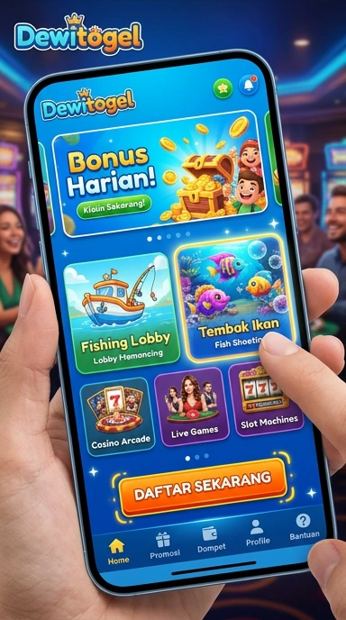 Galeri pratinjau visual dewitogel build APK resmi terbaru
